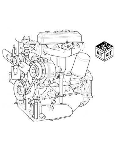 Serie guarnizioni motore New Holland - cod 1940034